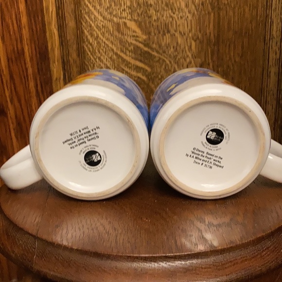 2 Vintage Winnie the Pooh mugs. Both say item 31736; but 1 is a smidge taller. - Picture 3 of 4